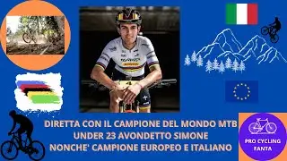 Simone AVONDETTO, campione mondiale Mtb Under23