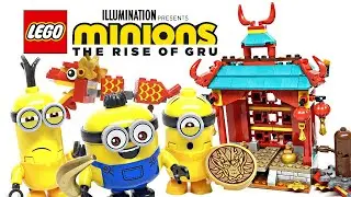Rare LEGO Minions Kung Fu Battle review! 2021 set 75550!