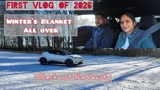 first vlog of 2026 | Winter's Blanket all around #konkanivlog #goanvlogger #snowfall #firstvlog