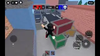 Je joue a DUELS COUTEAU VS PISTOLET 