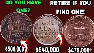 TOP 3 Rare United States One Cent Coins | Big Value Pennies Worth Money Today