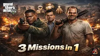 GTA 5 | 3 Missions in One Video  Franklin & Trevor Insane Gameplay😎