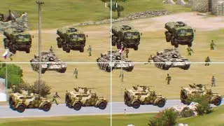 Right on target! Ukrainian missiles rain down on Russian military command headquarters