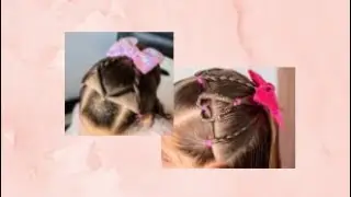 Haar creaties school 🏫en dagelijks leven en feesten 🥳  💜❤️💜❤️💜💜💜❤️#subscribe #hairstyle ￼￼
