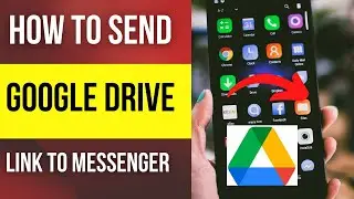Как отправить ссылку на Google Диск в Messenger?