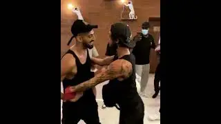 Slim albaher pulls up to n&a productions FIGHT BREAKS OUT