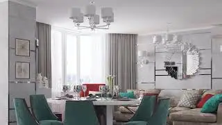 Fashion Interior / Ар Деко в ЖК &laquo;София Клубный&raquo;