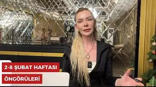2 ŞUBAT - 8 ŞUBAT HAFTALIK ÖNGÖRÜ VE BURÇ YORUMLARI 