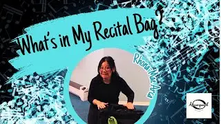 What's in My Recital Bag? | #musicteacher #recital