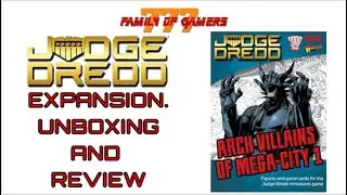 Judge Arch Villains of Mega City One - Unboxing and Review