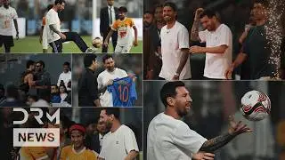 UNSEEN INDIA VISIT: Lionel Messi Attends Exhibition Game in Mumbai | Wankhede Stadium | AD1Z