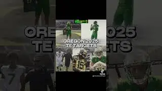 #Oregon 2025 TE Targets:4⭐️ Linkon Cure (#41)4⭐️ Nate Roberts (#106)4⭐️ Da&rsquo;Saahn Brame (#143)