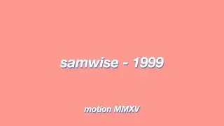 samwise - 1999 [beat tape]