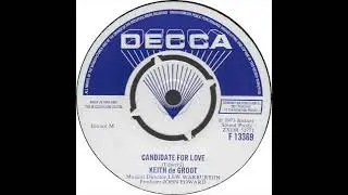 Keith de Groot - Candidate For Love