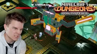 Kampf gegen den Windgolem | Minecraft Dungeons Howling Peaks #23