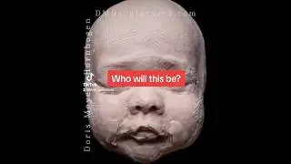 always sculpting❤️ #dmh #reborns #siliconebaby #baby #sculpture #sculpting #potrait #dmhstudio #clay