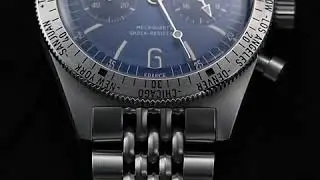 Wolbrook Skindiver WT Chrono-Mecaquartz Chronograph Blue & Steel Introduction
