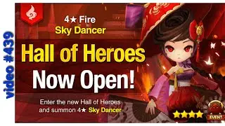 Summoners War: 4☆ Fire Sky Dancer July 2020 HOH (video #439)
