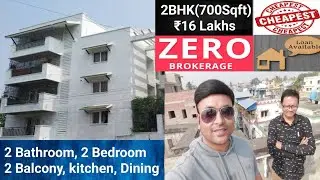 Cheapest 2Bhk For Sale(₹16 Lakhs) / Loan Available / No Brokerage / 400 Meters From Metro Station