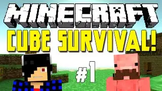 THE EXPLORATION BEGINS [Minecraft: Cube Survival! E1]