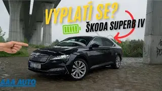 Jak&aacute; je &Scaron;koda Superb iV? Recenze plug-in hybridu - &Uacute;spora nebo kompromis? #skoda #superb