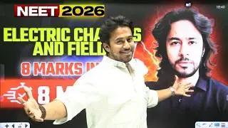 Electric Charges And Fields In 12 Minutes  | NEET 2025 Super Revision | Kshitiz Sir