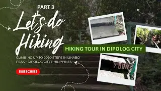 Climbing up to 2000 Steps of 3003 Steps Linabo Peak Hiking is Fun in Dipolog City Philippines