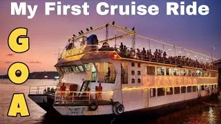 Goa cruise ride 😎 🚢 