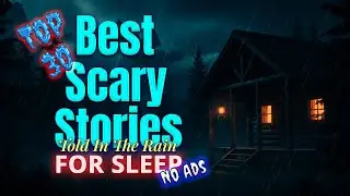 NO ADS | TRUE Scary Stories for Sleep | Gentle Rain Sounds | BEST Horror Stories | Vol. 15