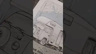 #Inktober - Day 3. #Инктобер - День 3.  #inktober2023 #path #art #car #sevrall_art #инктобер2023