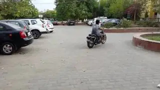 Bajaj avenger peanut shape tank bobber type modification with shark exaust