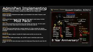 Dead Frontier: AdminPwn Implementing Mod Pack! 8 Year Anniversary!