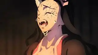 Tanjiro singing nezuko a lullaby