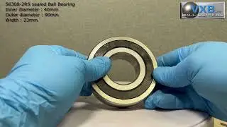 Comparison 40mm inner diameter-Bore-ID sealed Ball Bearing S6308-2RS vs Ball Bearing 6308ZZC3