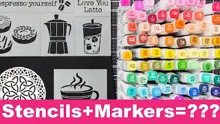 Frugal Friday Stencil & Marker Hack!