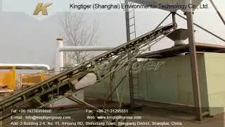 Kingtiger Fully Continuous Pyrolysis Plant Factory on Working