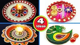 4 Easy Rakhi Thali Decoration Ideas for 2019 - How to Decorate Rakhi Thali at Home | StylEnrich