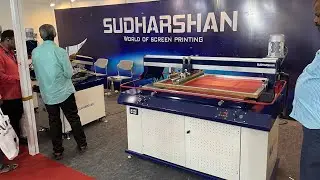 Screen printing machine in print expo 2022 chennai