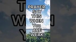 A Powerful Morning Prayer for Strength, Peace, and Resilience #shorts