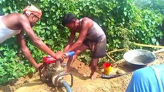 Desi tarika to start Honda water pump