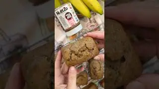 Healthy Back-to-School Snack! Greek Yogurt Mini Banana Bread with NuttZo Power Fuel - Happy Bake Day