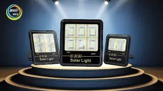 High brightness ABS material durable waterproof 300w split solar flood light