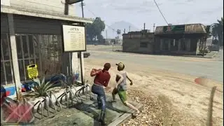 GTA Online | Claire Redfield in Sandy Shores