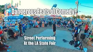 Highlights from the Dallas & Nick show! Fire Eating, Juggling, Balance & Escape!