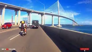 Cebu South Coastal Road - Antuwanga, Cebu City, Cebu to Plaza Independencia #sevmotovlogg #sjcam