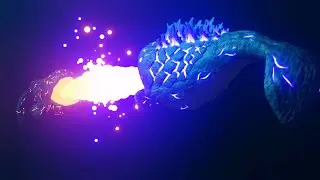 Lava bloop vs bloopzilla | sea monster animation