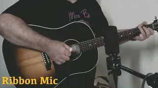 Recording Acoustic Guitar Mic Comparison | Large Diaphragm, Small Diaphragm, Ribbon | Rode | Neumann