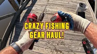 Magnet Fishing Jackpot!  Pulled Up Rods, Reels & A Boatload of Fishing Gear!