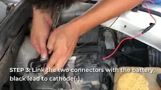 Under Hood Pest Repeller Installation