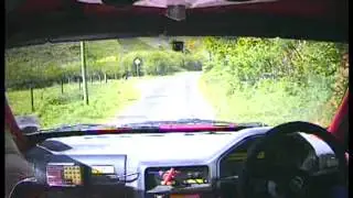 Richard Clews Rallying - in car, full stage, Jim Clark Rally 2007